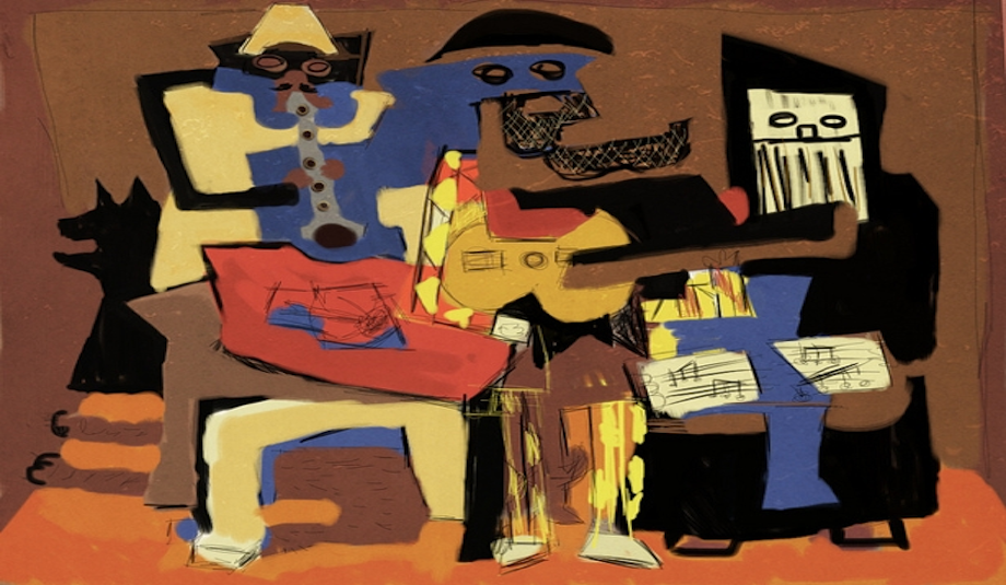 Picasso-Musicians